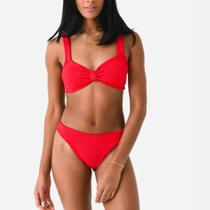 Huns G “Bonnie” red bikini set